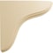 Ekena Millwork 1 3/4"W x 5 1/2"D x 5 1/2"H Eaton Wood Bracket, Maple BKTW02X06X06EAMA - alternate 4